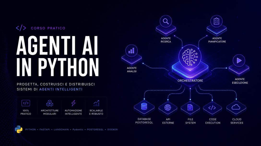 Grafica del percorso sugli agenti AI in Python